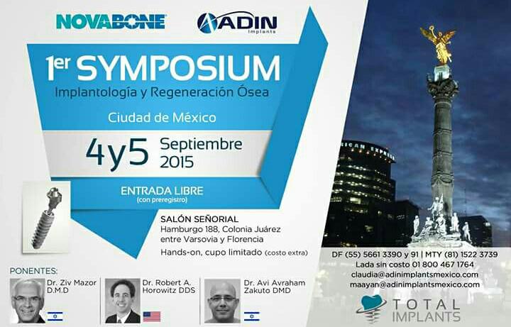 Total_Implant's tweet photo. Itinerario SIMPOSYUM INTERNACIONAL
Implantologia y regeneración Ósea
#adin #Total_Implant #novabone #kometabio http://t.co/i4ssa32Czm