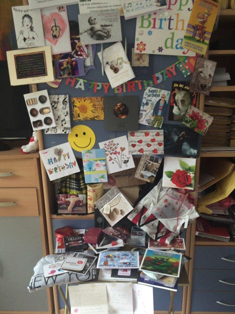   Some of the wishes I got from my amazing fans! You guys are the best!  bday to U!!!