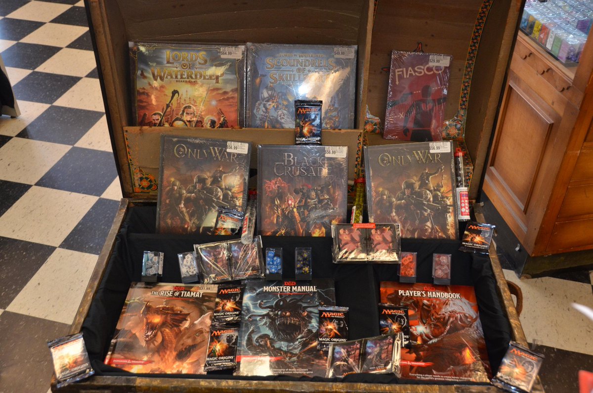 jcretailstore's tweet image. This week in Table Top in feature it's D&amp;amp;D, and Magic the Gathering!
#Underdark #lloth #Tabletop #Magicthegathering