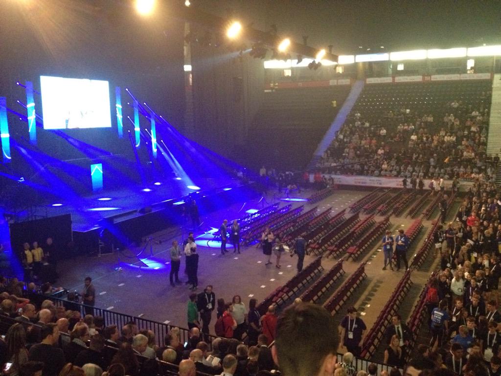 GillyMara's tweet photo. #2015SG Opening Ceremony! Starting now @YouthSportTrust #TIP2015 whoop whoop http://t.co/zdmn6jN09M