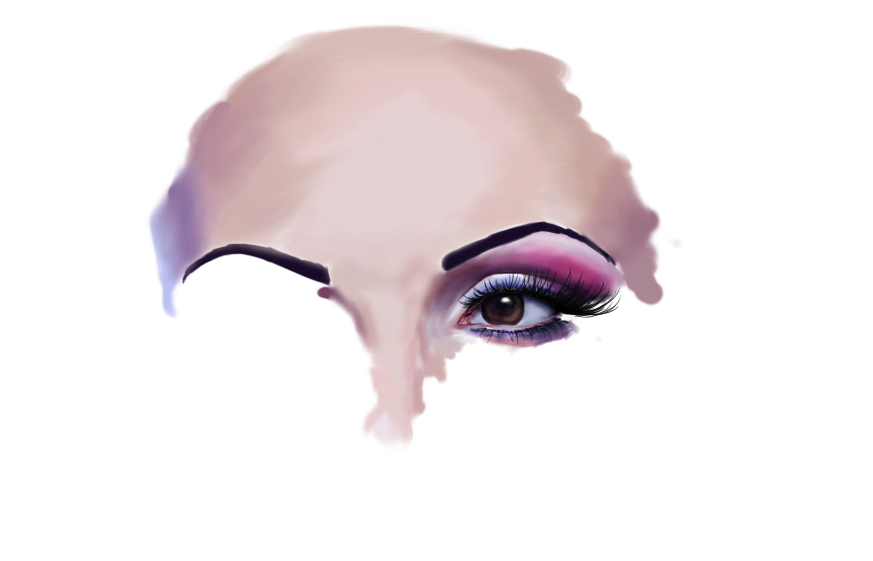 What about a WIP of my new digital painting of the gorgeous <a href="/LanaParrilla/">Lana Parrilla</a> from #OnceUponATime ? ♥