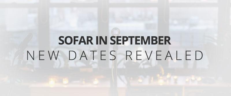 September dates have been revealed! RSVP in your city today: bit.ly/1Ku8JEP