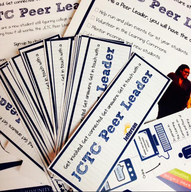 JCTCPeerLeaders's tweet photo. Mustering supplies for the @Downtown_JCTC Student Resource Fair next week. Can't wait to see everyone! #SRF15 #JCTC http://t.co/A9Q8g3i7eQ