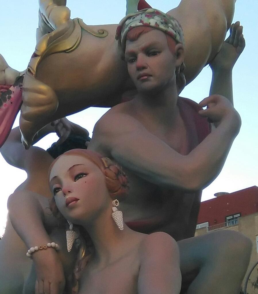 Detall <a href="/FallaElPalleter/">Falla El Palleter</a> 2015 d'Alberto Rajadell #Falles #Fallas #Sagunt