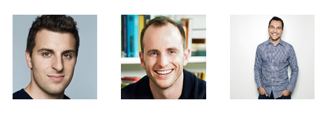 importio's tweet photo. The wonderful @airbnb founders @bchesky @jgebbia & @nathanblec are on out #data40 list! http://t.co/21YbLSrshz http://t.co/RvFyvrfRd3