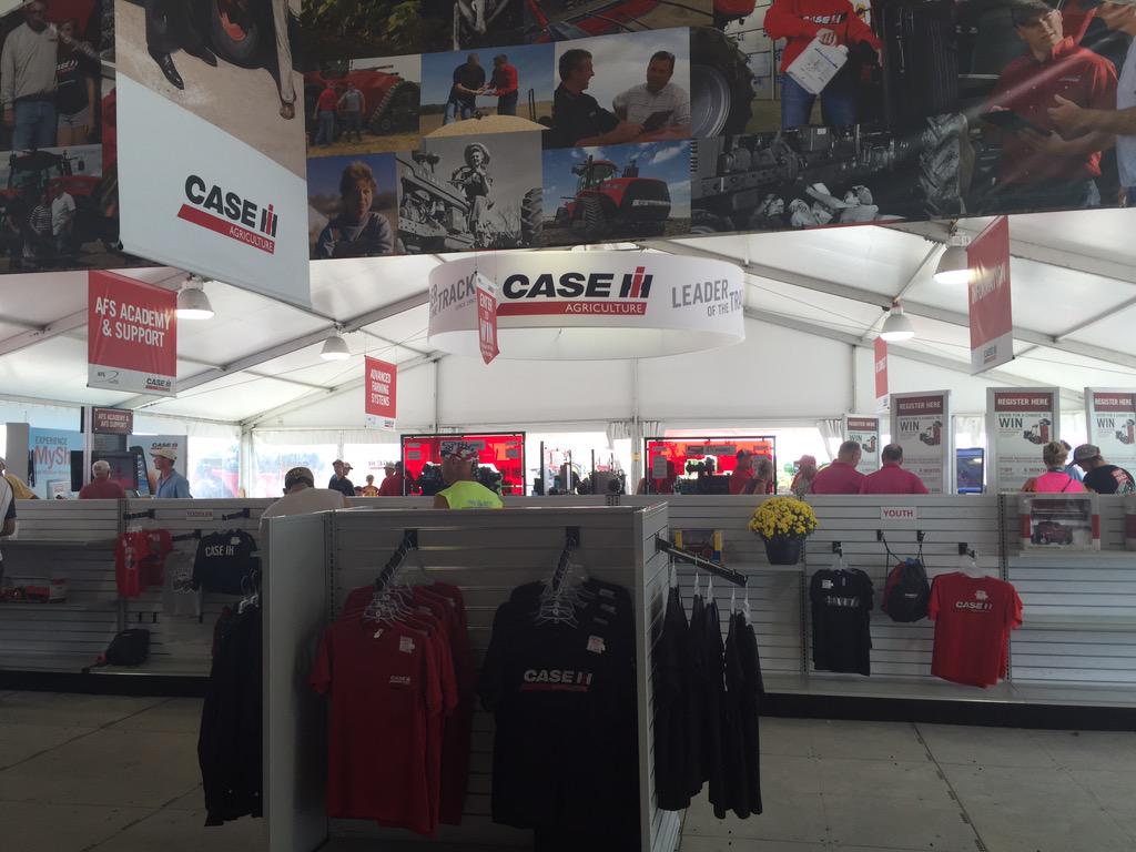 FWOCalls's tweet photo. #FarmProgressShow 2015 is winding down.We had a great time at #CaseIH tent!Thank you for stopping by!#DixieGrammar http://t.co/NWtBjs1GYP