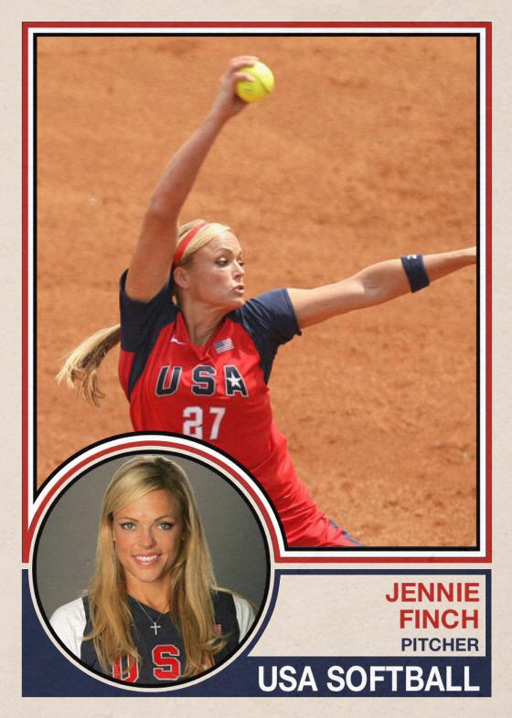 Happy 35th birthday to Jennie Finch. 