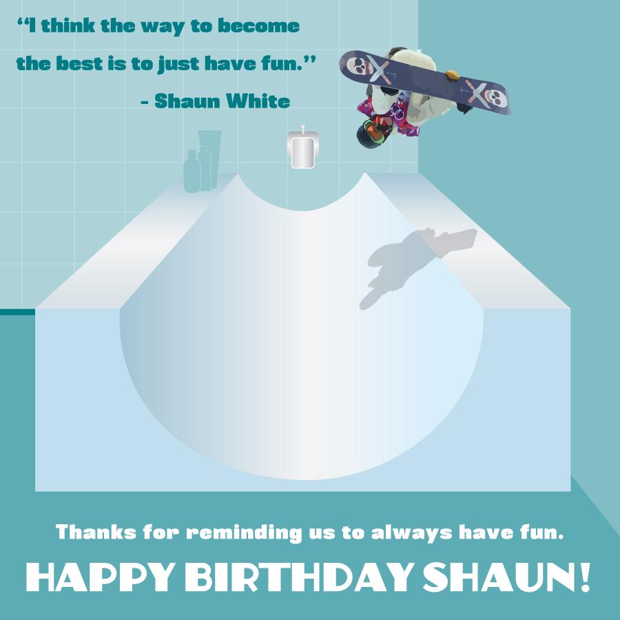 Happy Birthday Shaun White! 