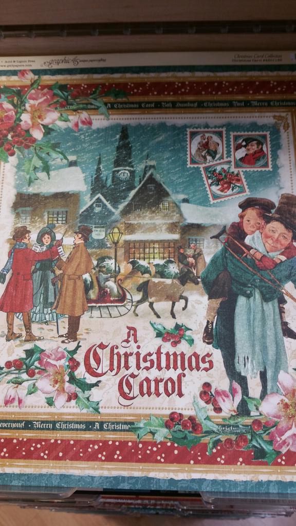 JUST ARIVED GRAPHIC 45 A CHRISTMAS CAROL