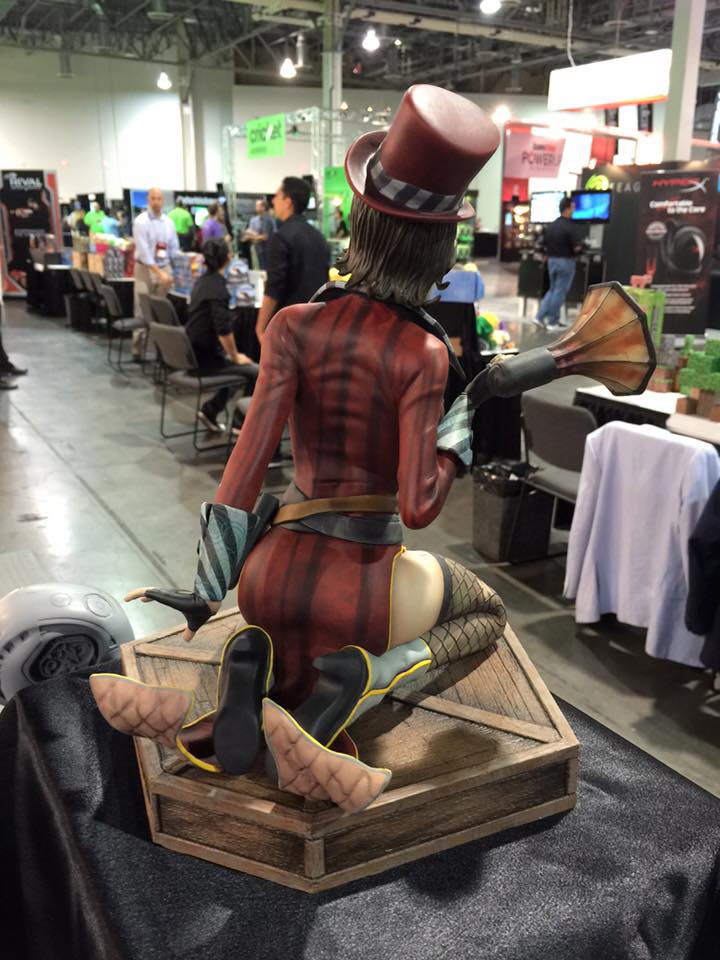 gamestop mad moxxi statue