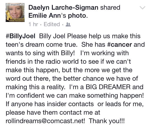 jmedco's tweet image. @billyjoel have you heard of @RollinDreams and all the wonderful things they do? #helpdreamscometrue