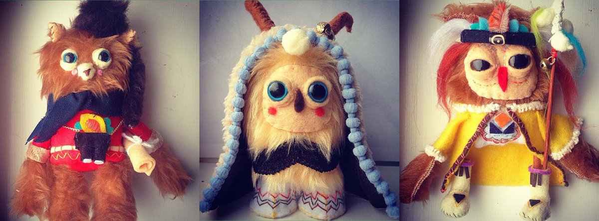 furry_milk's tweet photo. Our #WorldInspired #MicroFashion #plushies... #plush #diy #handmade #handsewn #furrymilk #sewingnerd #crafty #art http://t.co/BuLOW0Sqz1