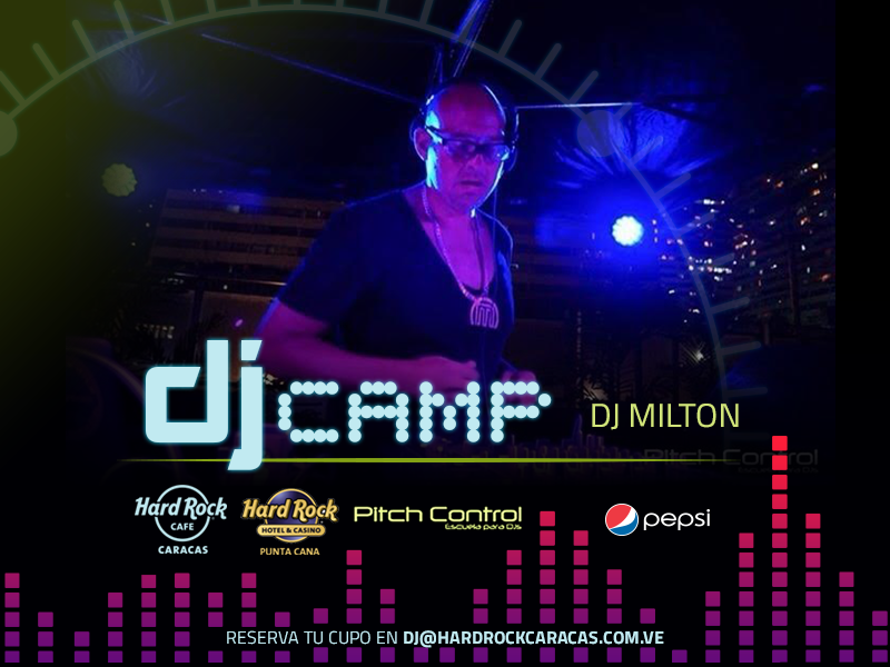 hardrockcafeccs's tweet photo. Del 7 al 18 de septiembre el #DJCamp el DJ @___milton instruirá a los aspirantes a convertirse en el mejor #Dj http://t.co/lgZctKmIWG