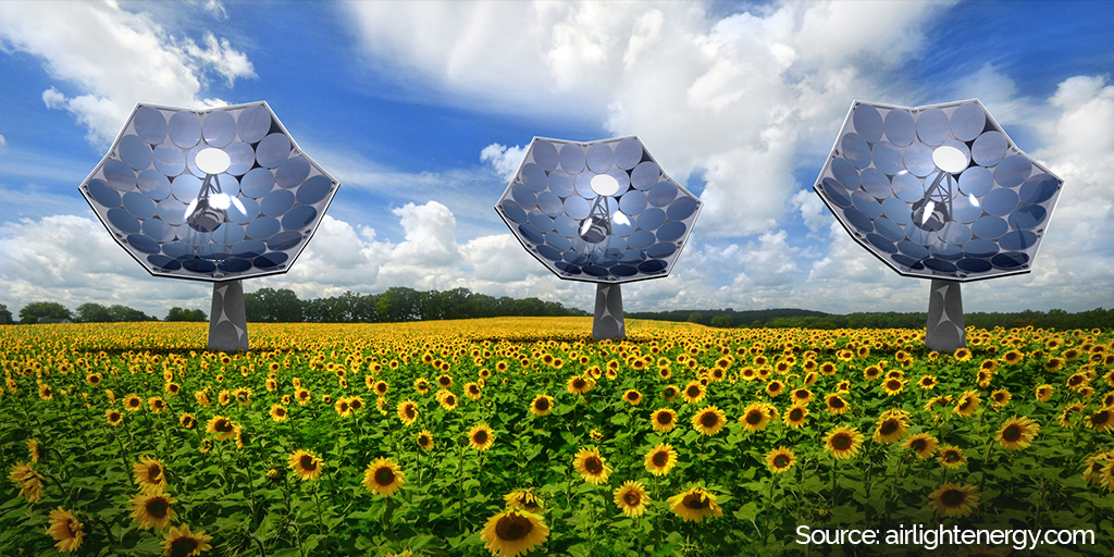 SolarTheMovie's tweet photo. IBM ’s #solarsunflower can convert the sun’s radiation into electricity &amp; hot water. http://t.co/5chNPxlbdD http://t.co/biGBry40mZ