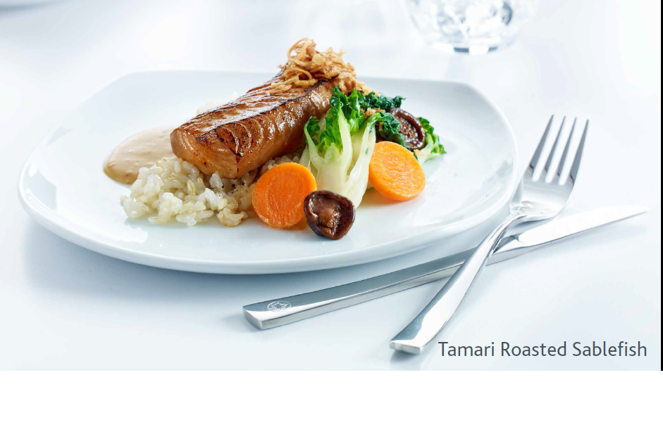 RichardCityNews's tweet image. Air Canada teams up with Chef David Hawksworth for a new Canadian themed Executive First menu. #frontofbus