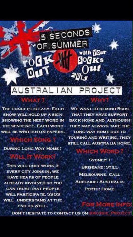 celestenic52196's tweet photo. BRISBANE!!! #5SOSAussieProject #ROWYSOBrisbane #ROWYSOAustraliaNZ get printing and sharing in all your accounts http://t.co/fXr4eCqOSM