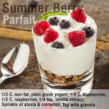 HitShape's tweet photo. Good food doesn’t have to taste bad... Try our recipe for this simple Summer Berry Parfait! http://t.co/HFt8zhPv7b