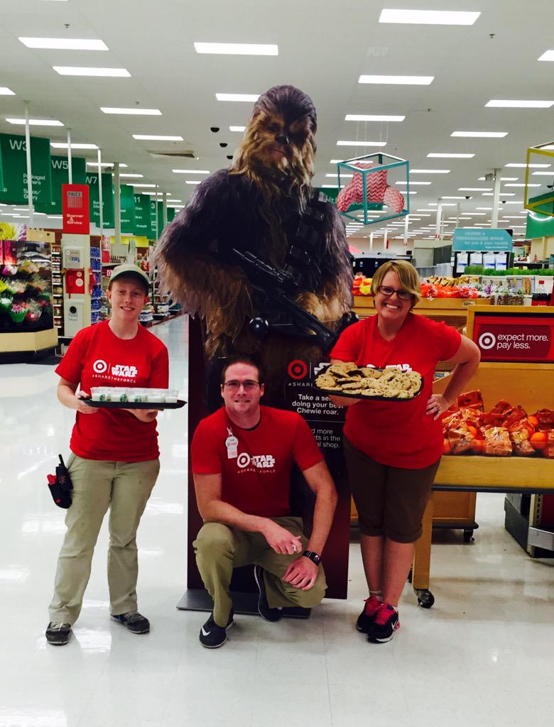 Sweet treat for our Sweet StarWars Fans! @crowderabby1 <a href="/ConnieDroge/">Connie Droge</a> @DaveCrowtherAP <a href="/TwtrlessChrs/">Chris Rittenhouse</a>