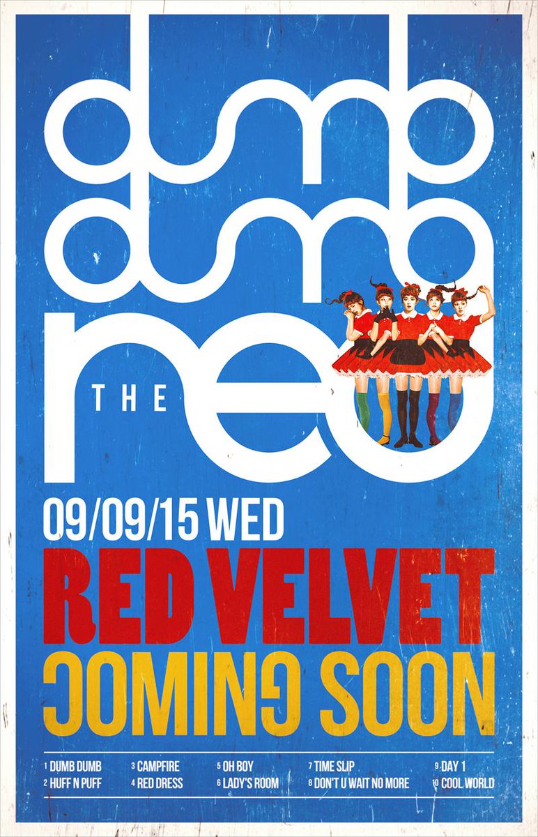 SMTOWNGLOBAL's tweet photo. #RedVelvet #DumbDumb http://t.co/38tij5dU9U http://t.co/6upo9nf21b