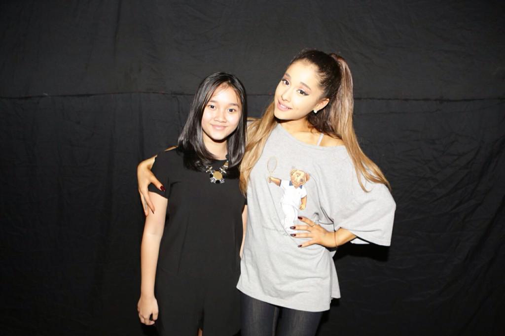 ArianasIndo's tweet photo. Ariana's MnG in Jakarta #8 #HoneymoonTourJakarta http://t.co/aVRctu0RYB