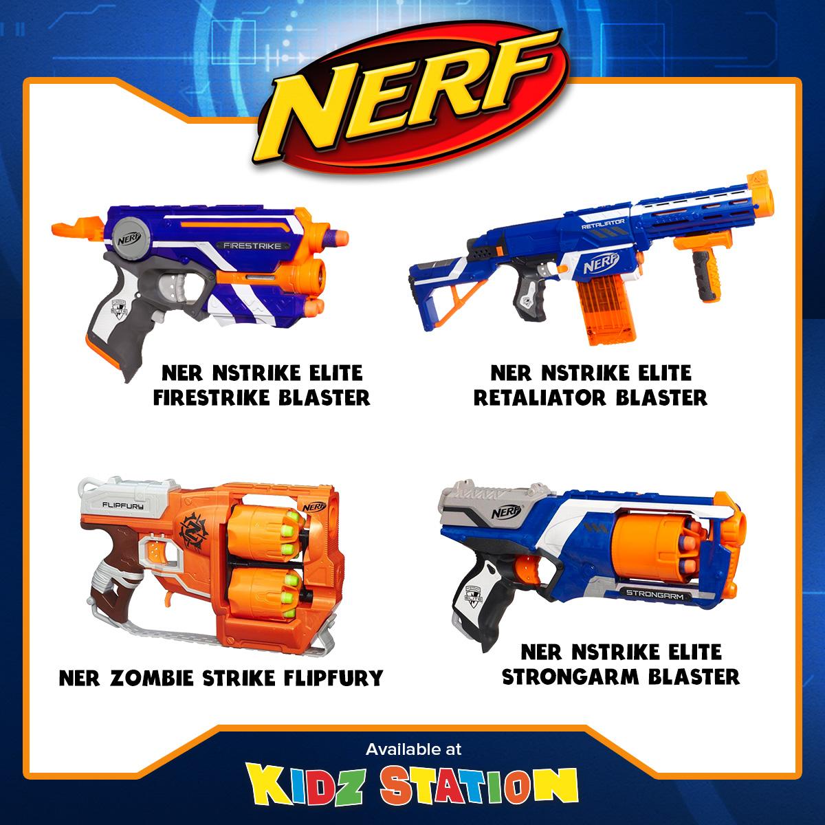 nerf gun station