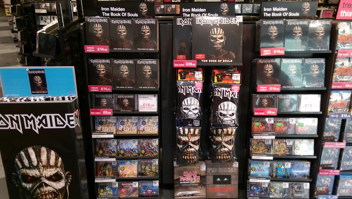 hmv band t shirts
