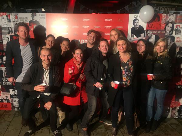 Circul8's tweet photo. A team outing to Cargo Bar's 15th Birthday - awesome night @thekeystonegroup! #KeystoneLove http://t.co/Quo6wCdejy