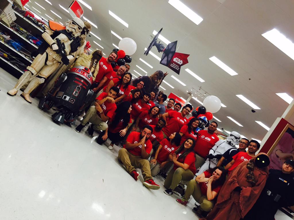 nikihcopeland's tweet photo. Redlands Team did amazing sharing the force &amp; keeping energy up! #1869 #ShareTheForce @glantern73 @TonyCostanzoTGT http://t.co/fIMKZ752R7