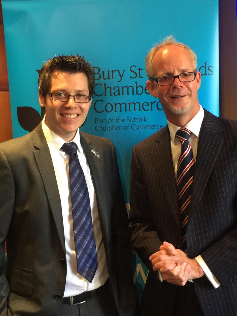 DrSteveDunn's tweet photo. Enjoyable morning speaking to the @BuryStEdsChamb this morning chaired by @moss_matt http://t.co/aXY8om4YEP