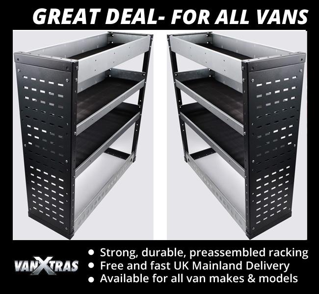 See our range of great value, quality metal van racking. Available for all makes and models: vanxtras.co.uk/storage-rackin…