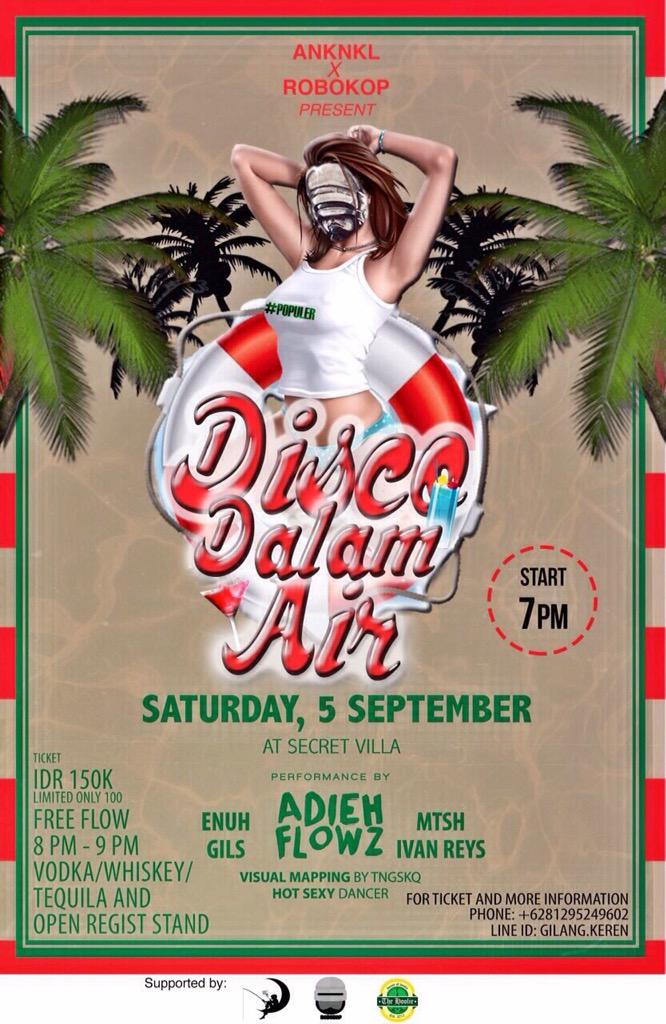 ivanreys27's tweet photo. #POPULER
#Pokoknya Pulang Melerrr
SATURDAY, 5 sept 2015
AT secret villa 
more info 081295249602
@BdgParty_Club http://t.co/R8jf51J7ot