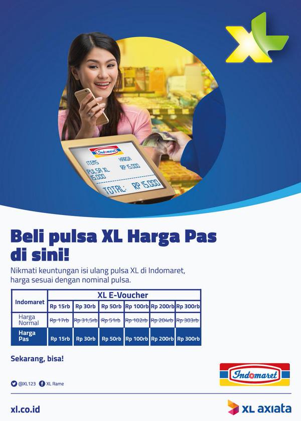 saaygod's tweet photo. Kamu bs manfaatkan promo isi pulsa XL Harga Pas di @Indomaret misalnya bayar 15 ribu dpt nominal pulsa 15 ribu https://t.co/K0iWhWcr7n