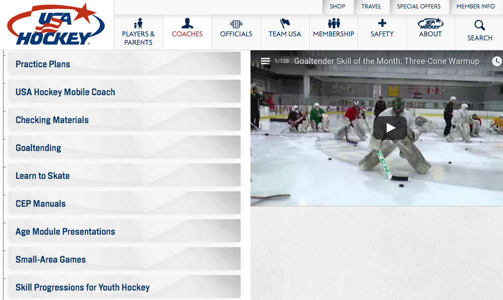 usahockey's tweet photo. Coaches Resource Center: Check out USA Hockey practice plans, skills manuals, videos and more: http://t.co/YnpAsOkxKN http://t.co/77t7C5KEbd