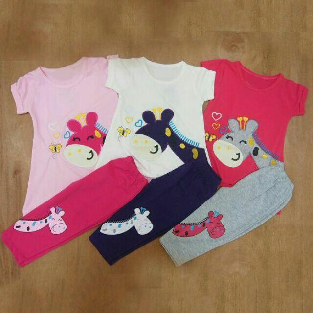 KuBoutique's tweet photo. Check out Girl's Set Girafe Top+ 3/4 Pant (1y - 8y) for RM 24.90.  on Shopee now! http://t.co/zGgQa39Ews #ShopeeMY http://t.co/JzIFojvl3D