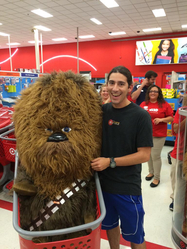 R_A_NJ's tweet photo. Our lucky Chewbacca winners !! #ShareTheForce #shoptheforce http://t.co/i09OmYRjsX