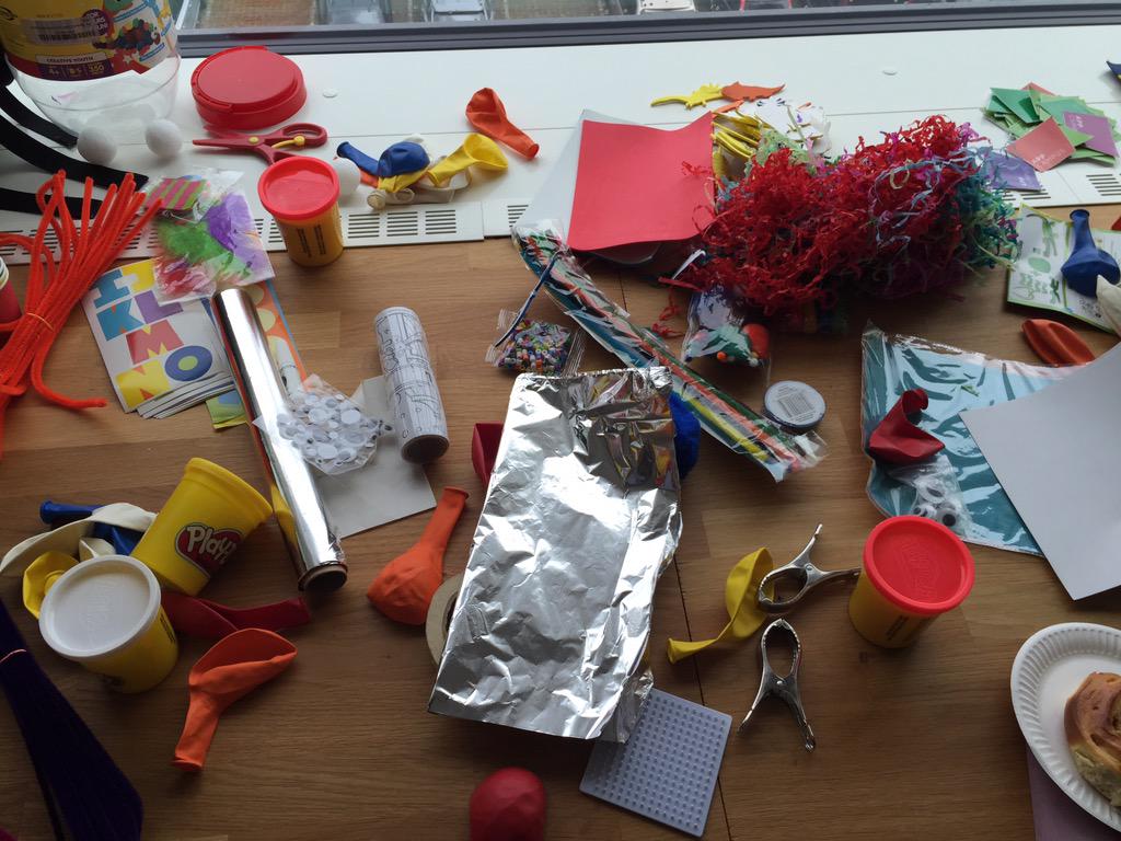 NeontoStudio's tweet image. Prototyping materials at #googlelaunchpadweek