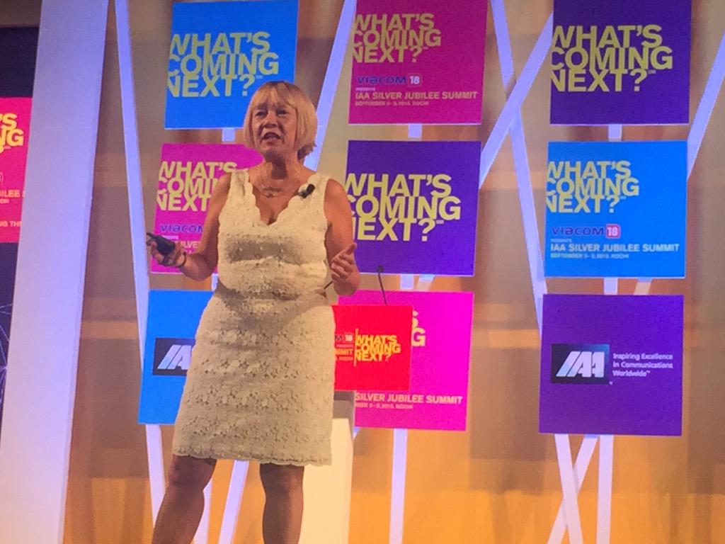 PradeepDwivedi's tweet photo. .@CindyGallop Invent the future that you want @IAA_india #IAASilverSummit #WhatsComingNext http://t.co/uGLq21uJxt