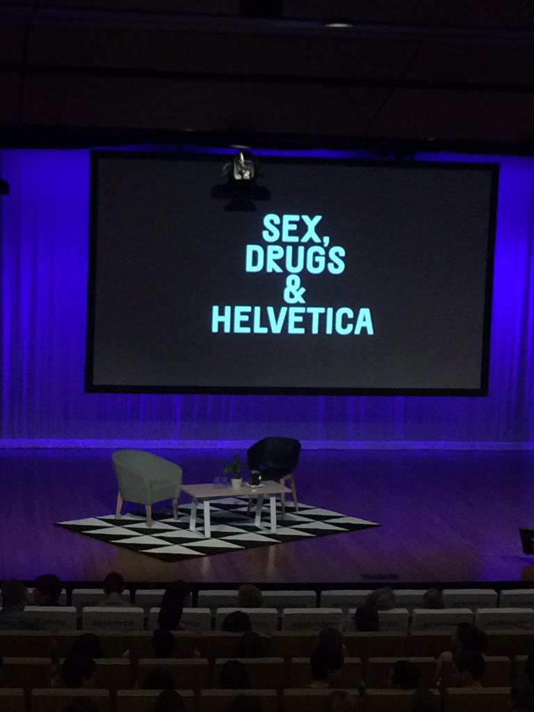 KillerConcept01's tweet photo. Loving @SDHelvetica @AugustCo was fantastic !!! Don't want the conference to be over #neverendingdesign http://t.co/utAohhsVoW