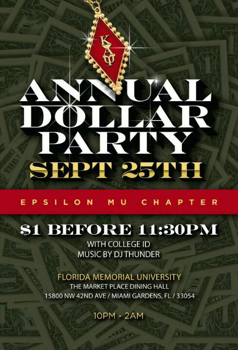 EM_NUPES's tweet photo. #KappaDollarParty 9/25 at Florida Memorial Univ. Fee: $1 b4 11:30pm. #flomo19 #barry19 #fiu19 #umiami19 #jwu19 #fau19 http://t.co/g8fzTtnvhX