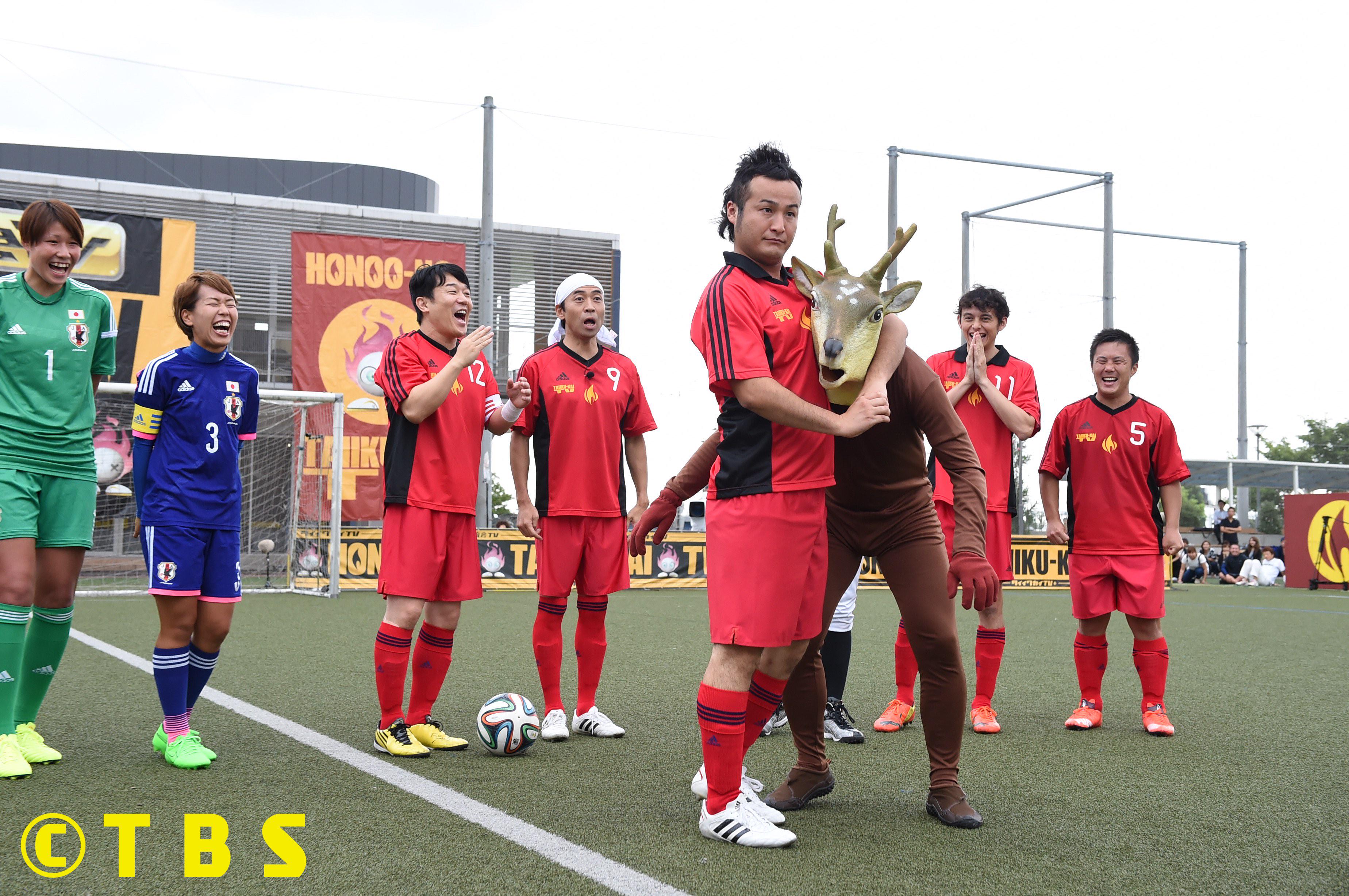 Tbs炎の体育会tv Pa Twitter ニーブラ 炎の体育会ｔｖサッカー５on５対決にバンビーノ登場 石山さんはブラジルにサッカー留学していた経験があるんだって 石山さんの活躍は 9月５日よる7時から バンビーノ ニーブラ 体育会ｔｖ Http T Co Xf2l9ugqvb