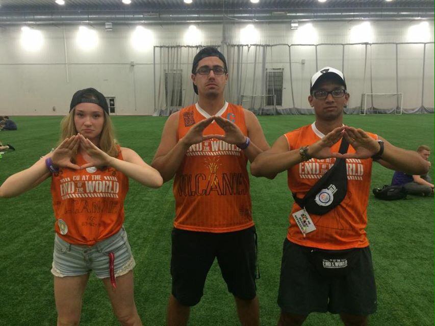 FallOTeam8's tweet photo. volcano for life! @cusaonline 🌋🌋🌋 #LavaLove #CUattheendoftheworld http://t.co/olesiblE8G