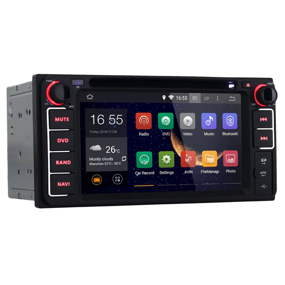 #ForceFriday Carfond 6.2 inch Android 4.4.4 Kitkat In Dash Double Din
amazon.com/Carfond-Naviga…