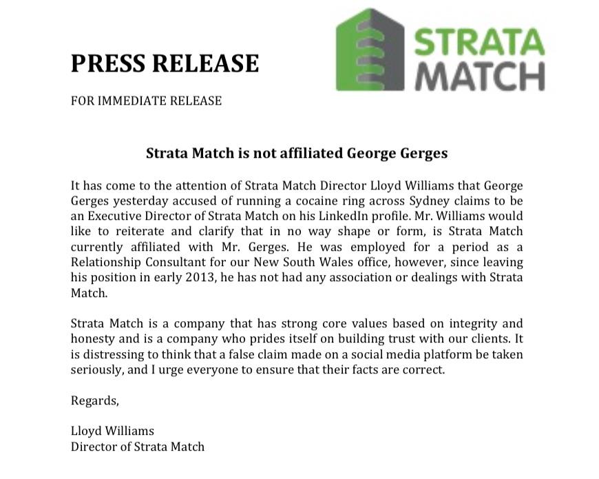 StrataMatch tweet picture