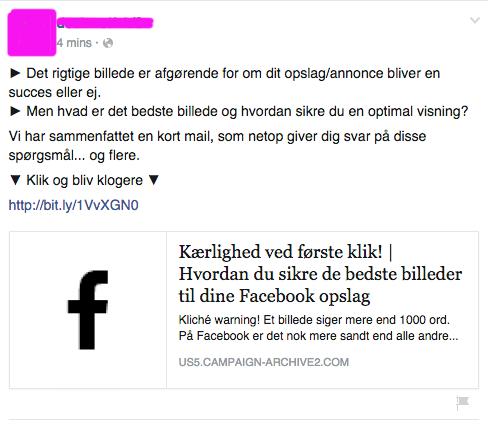 Tbarkerdk's tweet photo. HUSK "det rigtige billede i dine Facebook-opslag er afgørende" - vores bud er et lille sløret sort F-logo #why ? http://t.co/F0uN2mL0W6