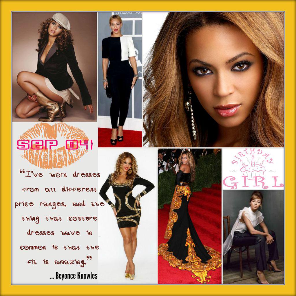 Happy Birthday Beyonce Knowles Sep 04 Event  