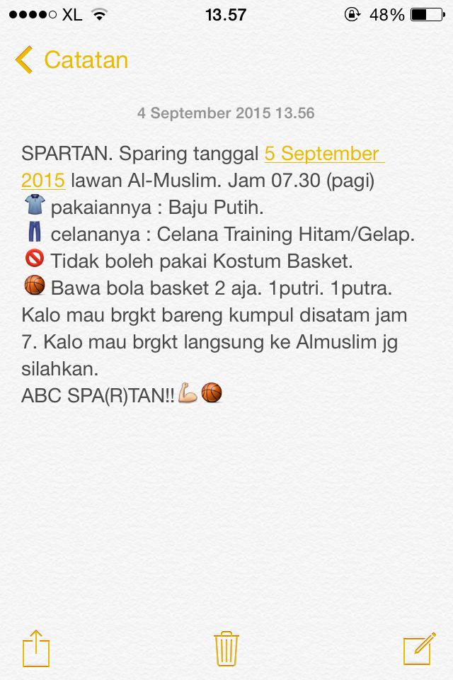 SatamBasket's tweet photo. ABC SPARTAN!!💪🏀 http://t.co/xzjbrtAS66