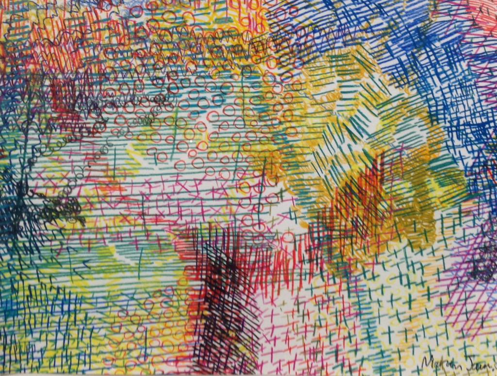 noelawb's tweet photo. Marcus James at Hus Gallery Hanover St till 5th Sept. @HalesGallery some large drawings http://t.co/JFi8mTNWZk