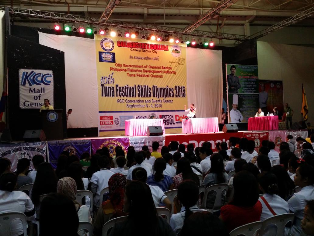 PWCDavao's tweet image. #HappeningNow here in General Santos City: 10th #TunaFestival Skills Olympics 2015. #PWC2point0