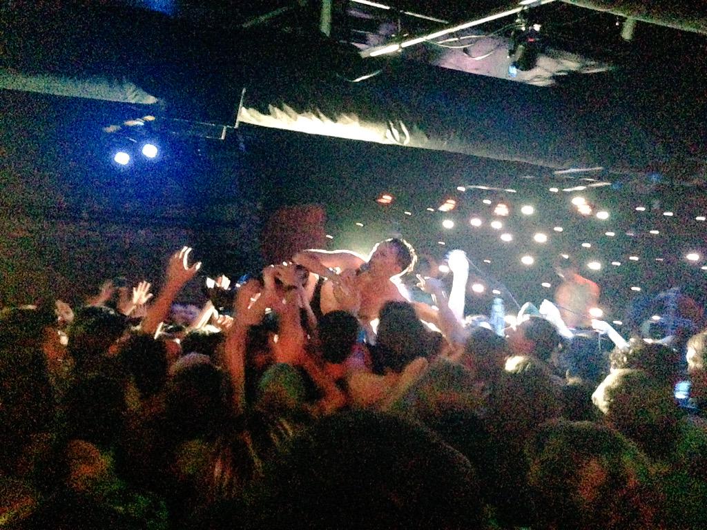 Do206's tweet photo. Things got a little wild at @ChopSueySeattle for @Kithkinband's farewell show. Pure awesome chaos! http://t.co/TP7FRe4lEy