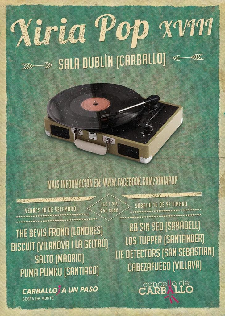XiriaPop's tweet photo. Faltan 15 días para o festival http://t.co/yU1H9jpvv0